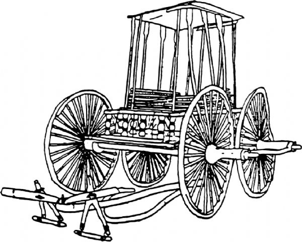 ancient roman transportation vehicles